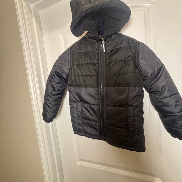 Pacific Trail Charcoal Hooded Jacket size 6/7 boys - Picture 3 of 5